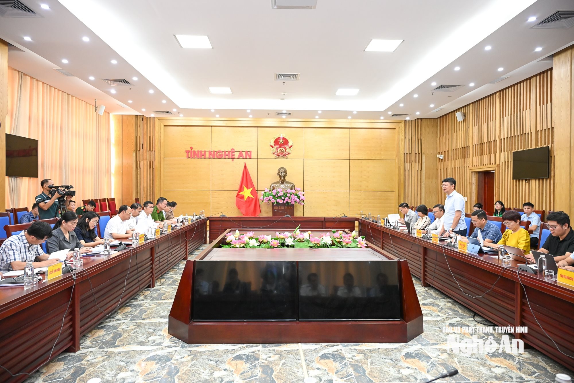 Đoàn công tác Bộ Tư pháp làm việc với tỉnh Nghệ An